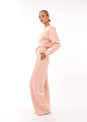 L'COUTURE Bottoms All-Around Lounge Wide Leg Trouser Rose