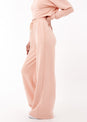 L'COUTURE Bottoms All-Around Lounge Wide Leg Trouser Rose