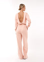 L'COUTURE Bottoms All-Around Lounge Wide Leg Trouser Rose