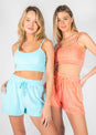 L'COUTURE Bralette PRE-ORDER SoCal Sorbet Terry Bralette Blue