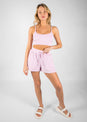 L'COUTURE Bralette PRE-ORDER SoCal Sorbet Terry Bralette Lilac