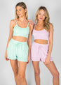 L'COUTURE Bralette PRE-ORDER SoCal Sorbet Terry Bralette Mint