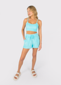 L'COUTURE Bralette SoCal Sorbet Terry Bralette Blue