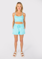 L'COUTURE Bralette SoCal Sorbet Terry Bralette Blue