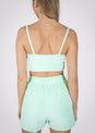 L'COUTURE Bralette SoCal Sorbet Terry Bralette Mint