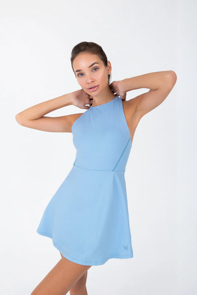 Baby blue club sales dress