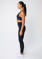 L'COUTURE Elevate Touch Cross Hook Bra Black