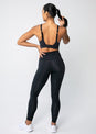 L'COUTURE Elevate Touch Cross Hook Bra Black