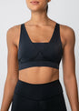 L'COUTURE Elevate Touch Cross Hook Bra Black