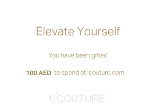 L'COUTURE Gift Cards AED 100.00 Gift Card AED 100