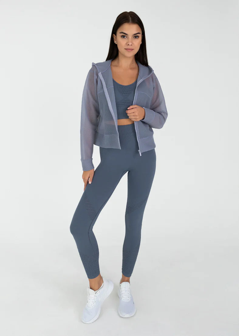 L'COUTURE Jackets Elevate Spacer Jacket Lilac