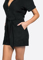 L'COUTURE Jumpsuits & Rompers Elemental Lounge Romper Black