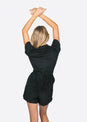 L'COUTURE Jumpsuits & Rompers Elemental Lounge Romper Black