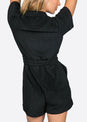 L'COUTURE Jumpsuits & Rompers Elemental Lounge Romper Black