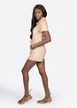 L'COUTURE Jumpsuits & Rompers Elemental Lounge Romper Caramel