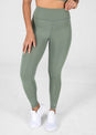 L'COUTURE Leggings Elevate Glide Full Length Legging Khaki