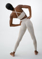 L'COUTURE Leggings Elevate Seamless Legging Oat Marl