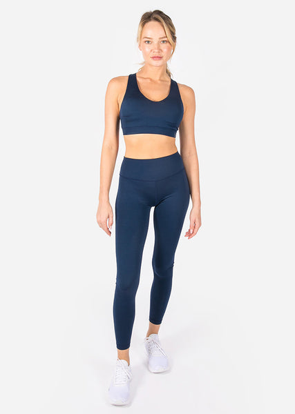 Elevate Touch 7/8 Legging Navy – LC