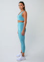 L'COUTURE Leggings Elevate Touch 7/8 Legging Smoke Blue