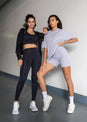 L'COUTURE Leggings Embody Zip Leggings Black
