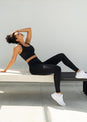 L'COUTURE Leggings Embody Zip Leggings Black