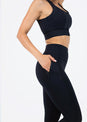 L'COUTURE Leggings Embody Zip Leggings Black