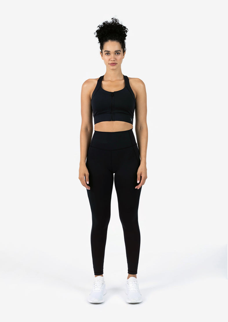 L'COUTURE Leggings Embody Zip Leggings Black