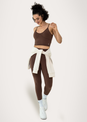 L'COUTURE Leggings Life Active Legging Chocolate