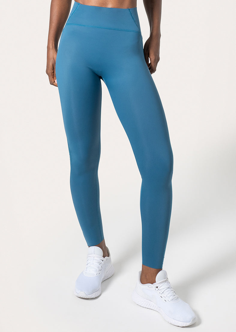 Mesh Panel Legging Blue – LC