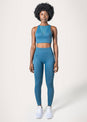 L'COUTURE Leggings Mesh Legging Blue