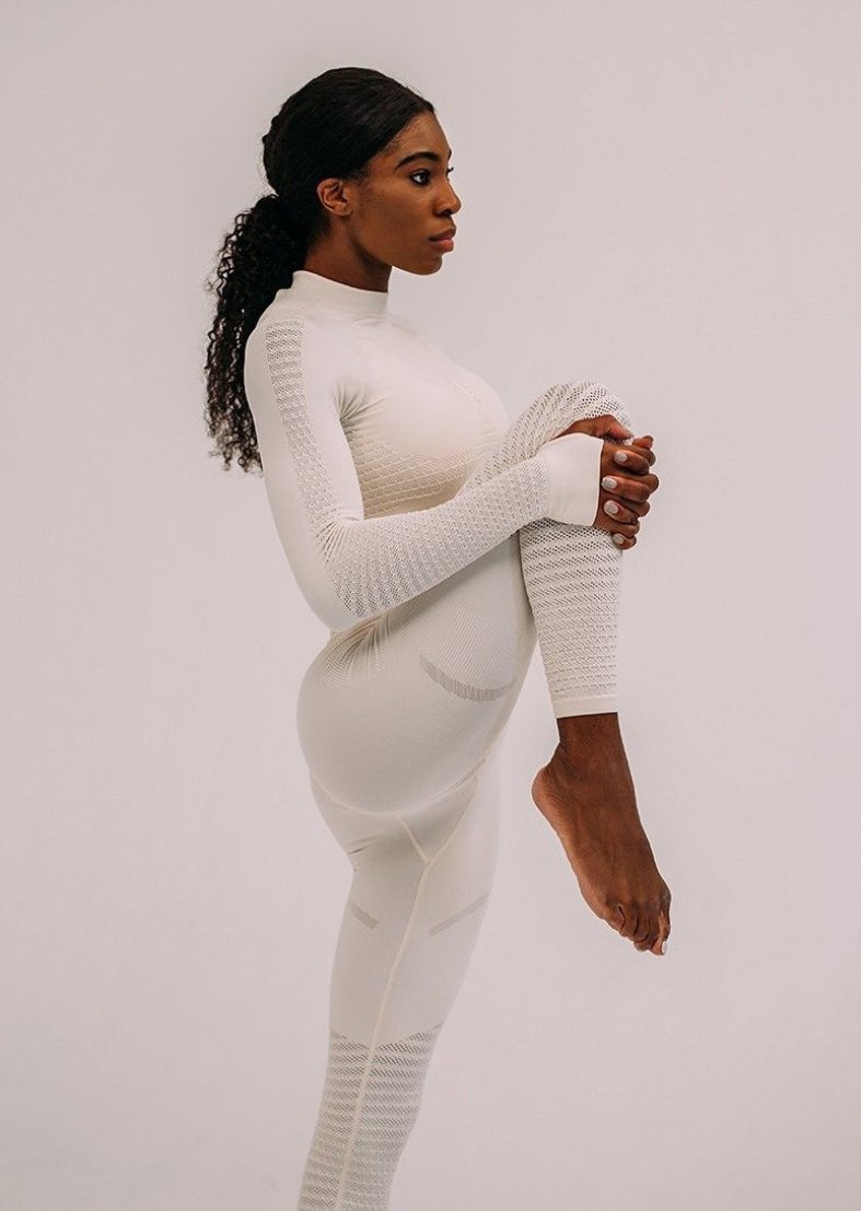 L'COUTURE Leggings Serenity Seamless Legging Fresh Cream