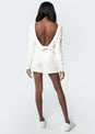 L'COUTURE Long Sleeve Tops All-Around Lounge Long Sleeve Reversible Top Eggnog