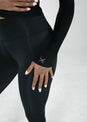 L'COUTURE Long Sleeve Tops Elevate Long Sleeve Knot Top Black