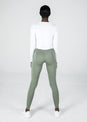 L'COUTURE Long Sleeve Tops Elevate Long Sleeve Knot Top White
