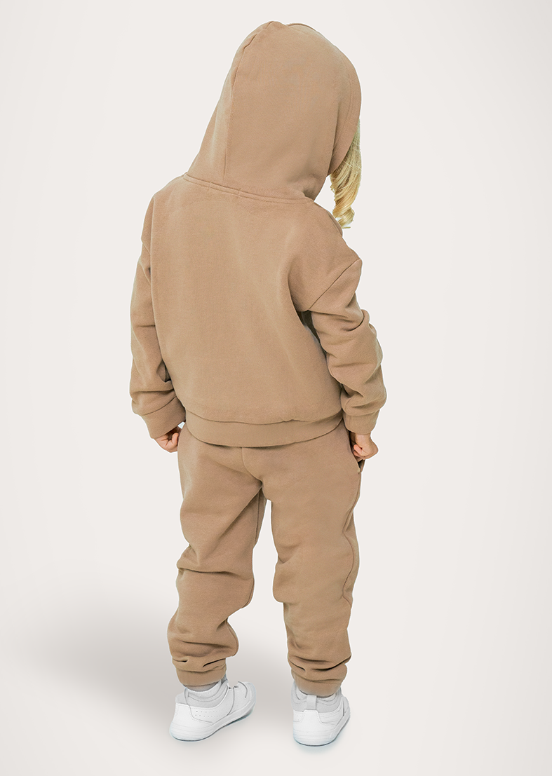 L'COUTURE Mini Bottoms Life Lounge Mini Oversized Jogger Caramel