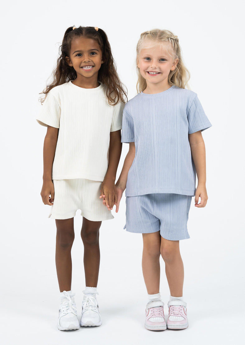 L'COUTURE Mini Shorts Embody Mini Rib Short Cream