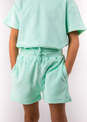 L'COUTURE Mini Shorts SoCal Sorbet Mini Terry Short Mint