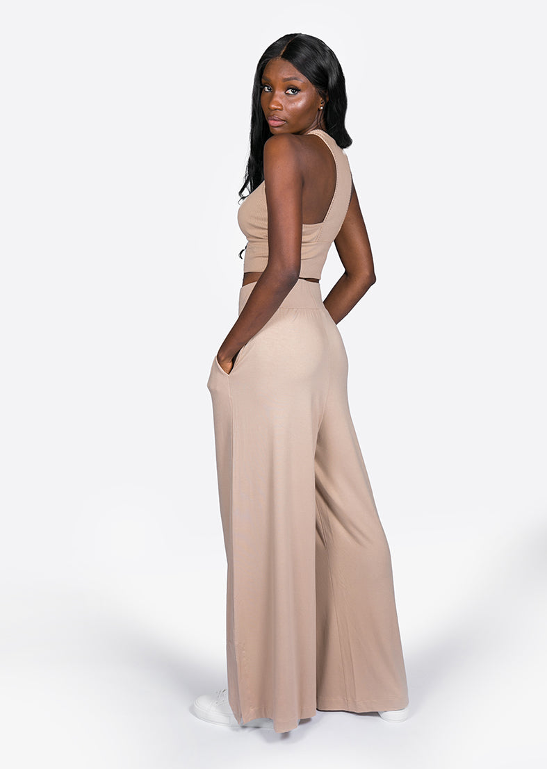 L'COUTURE Elemental Lounge Pant Sand