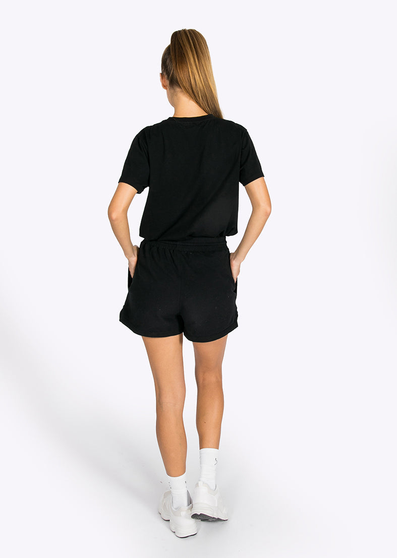 L'COUTURE Revive Lounge Sweat Short Black