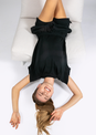 L'COUTURE Revive Lounge Sweat Short Black