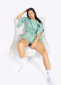 L'COUTURE Revive Lounge Sweat Short Sage