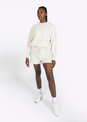 L'COUTURE Revive Lounge Sweat Top Oatmeal Marl