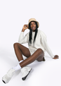 L'COUTURE Revive Lounge Sweat Top Oatmeal Marl