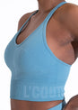 L'COUTURE Serenity Seamless Bra Smoke Blue