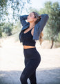 L'COUTURE Serenity Seamless Leggings Black