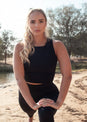 L'COUTURE Serenity Seamless Tank Black
