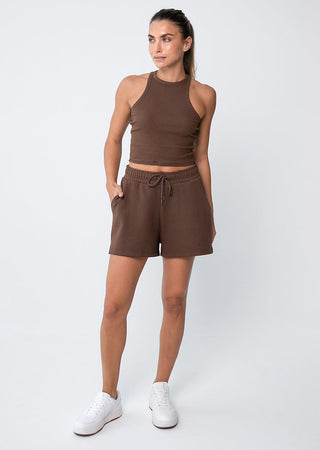 L'COUTURE Shorts All-Around Lounge Short Chocolate