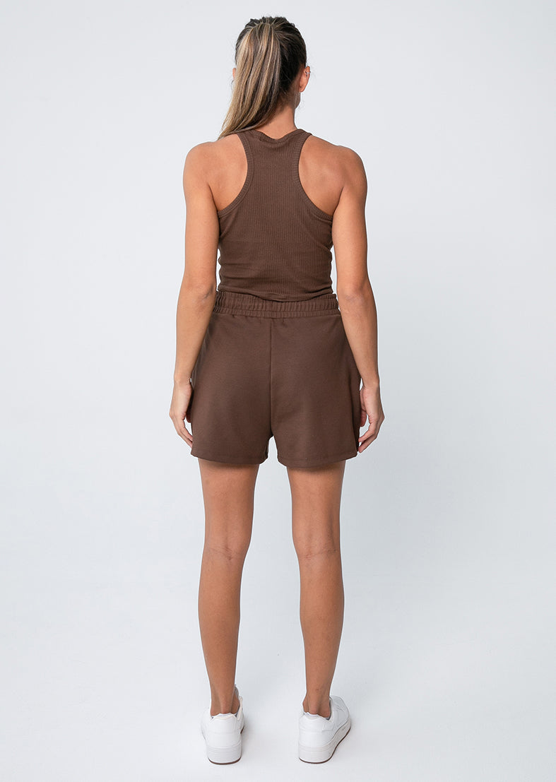 L'COUTURE Shorts All-Around Lounge Short Chocolate