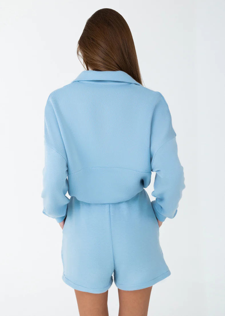 L'COUTURE Shorts Club LC Sweat Short Blue