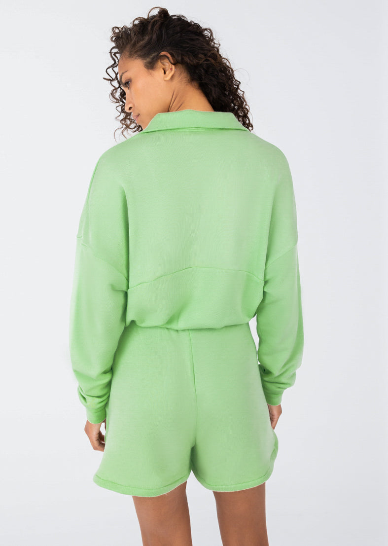 L'COUTURE Shorts Club LC Sweat Short Lime Green